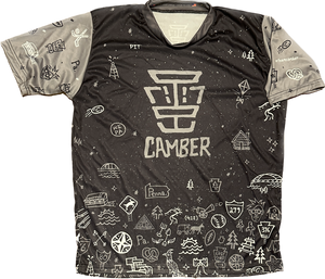 Camber Jersey- Black and Gray
