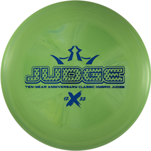 Dynamic Discs Classic Hybrid Judge 10 Year Anniversary Stamp