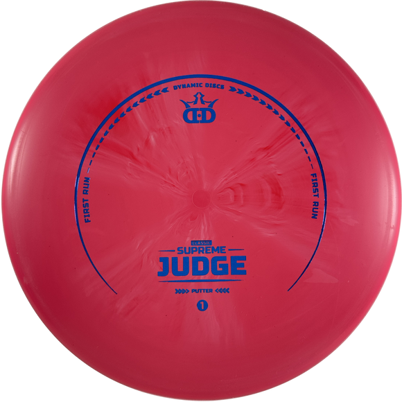 Dynamic Discs Classic Supreme Judge First Run